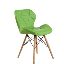 Оптовая продажа дешевой мебели роскошный кожаный деревянный обеденный сад стул
